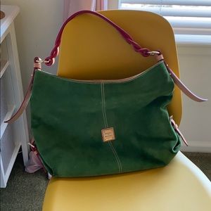 Dooney & Bourke Suede Hobo Purse